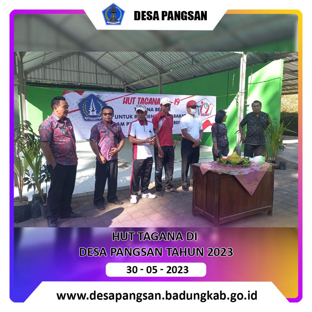 Perayan HUT Tagana ke 19 di Desa Pangsan